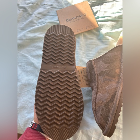 bearpaw slippers (pierre/earth camo) mens size 9 - Picture 5 of 5